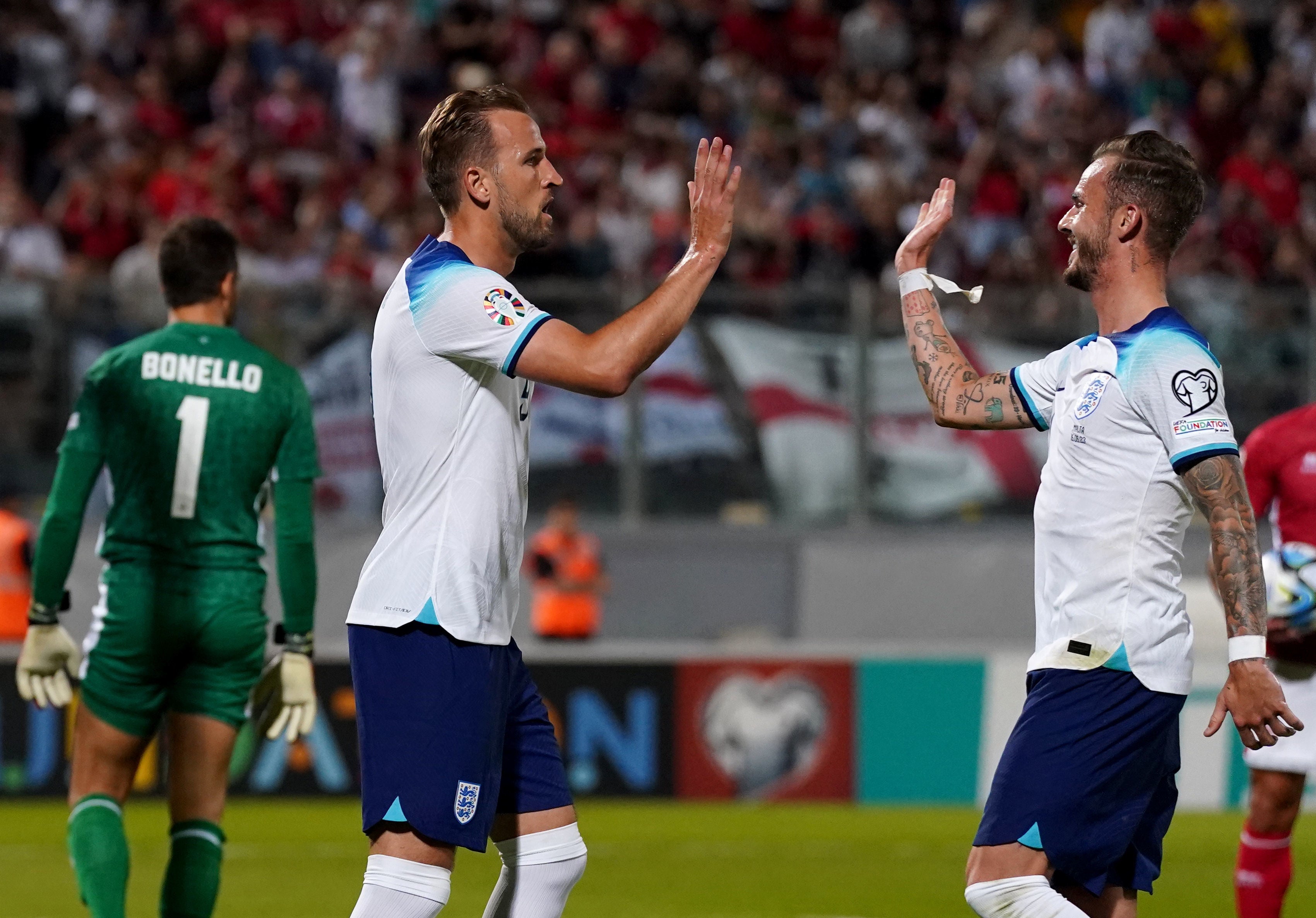 England V Malta June 2023